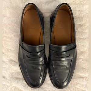 Men’s Black Leather Loafers from Frye